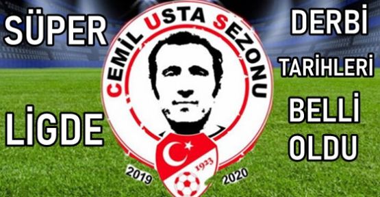 2019-2020 Spor Toto Süper Lig sezonu fikstür çekimi yapıldı!