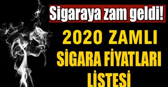 2020 zamlı sigara fiyatları listesi