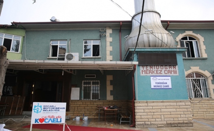 Yenidoğan Camii’nde onarım çalışmaları devam ediyor