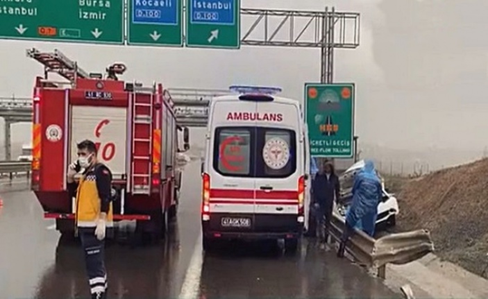 Kuzey Marmara Otoyolunda feci kaza: 3'ü ağır, 4 yaralı