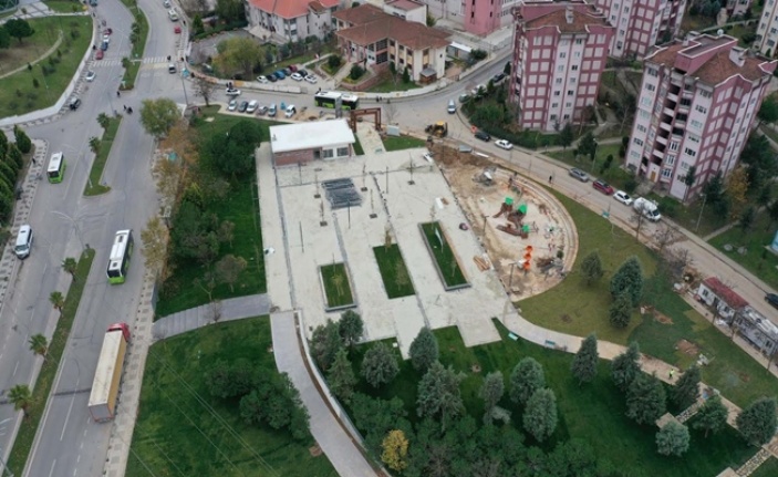 Çayırova’daki dev parkta ilerleme % 85