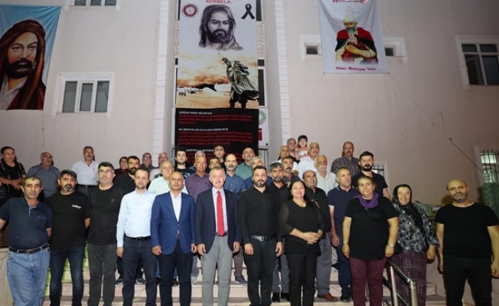 Başkan Büyükakın, Körfez Cemevi’nde Muharrem ayı orucuna katıldı