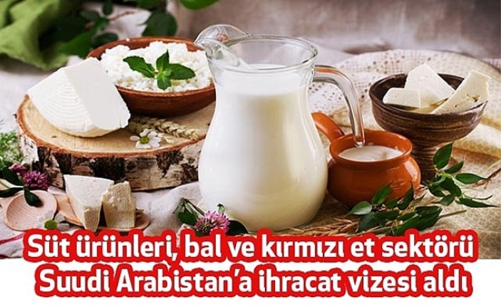 Suudi Arabistan Türkiye’den et, süt ve bal alacak
