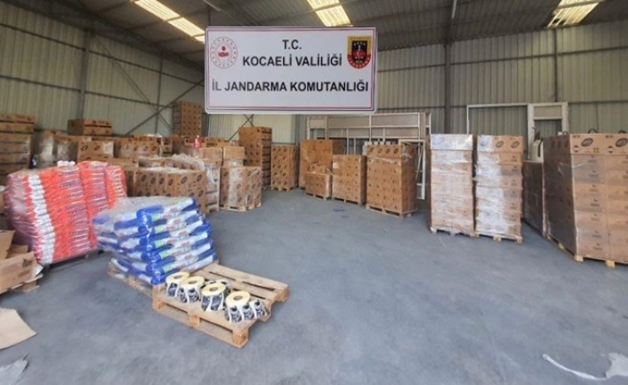 Jandarma operasyonunda 4 milyon TL'lik sahte deterjan ele geçirildi