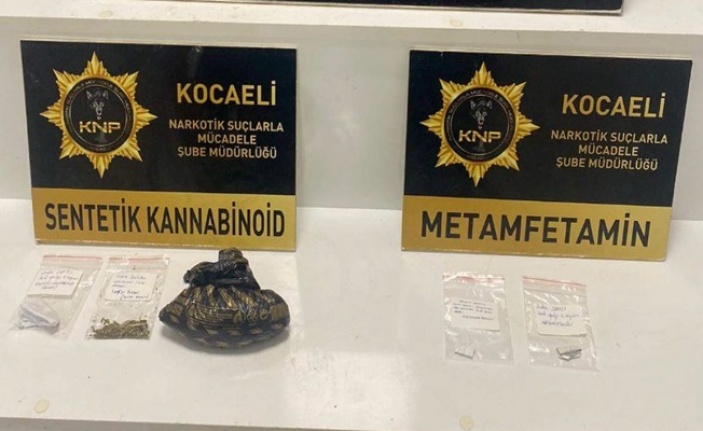 Kocaeli'de  uyuşturucu satıcısı 2 kişi tutuklandı
