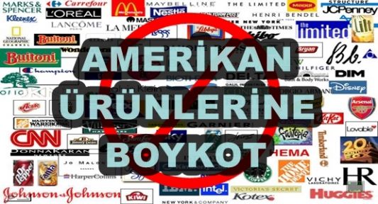 ABD Ürünlerine Boykot Çağrısı