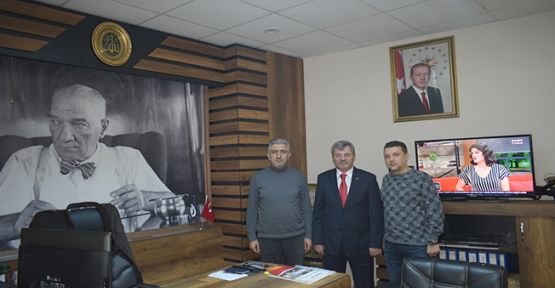 Adnan Malkoç Gazetemizi ziyaret etti