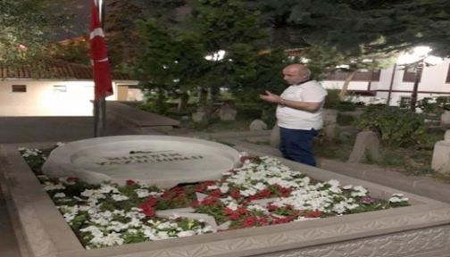 AK Parti Darıca Yazıcıoğlu’nun kabrini ziyaret etti