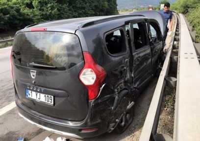  Anadolu Otoyolu'nda trafik kazası: 6 yaralı