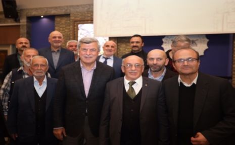 Başkan Karaosmanoğlu, Cami Dernek başkanlarıyla buluştu