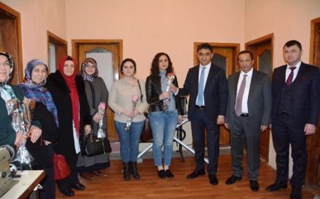  Başkan Toltar’dan Kadınlar Gününde anlamlı ziyaret