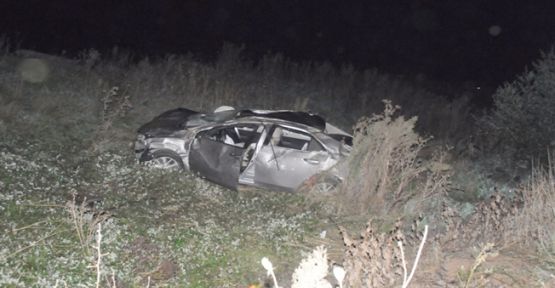 Çayırova'da devrilen araçta 3 kişi yaralandı