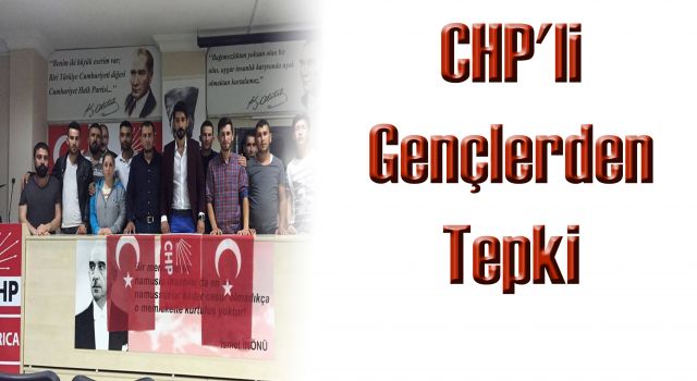 CHP'li Gençlerden Tepki