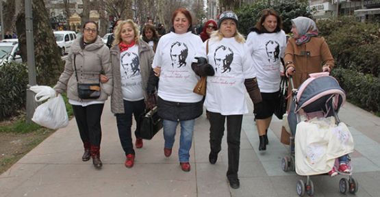  CHP'li kadınlardan 14 Şubat kutlaması