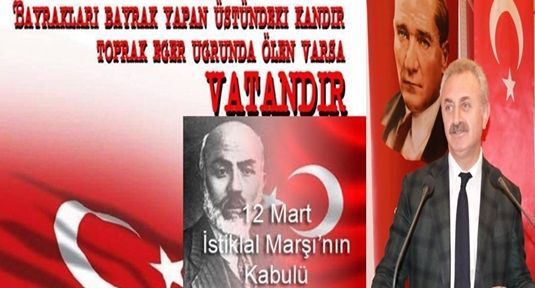 Çiler'den 12 Mart İstiklal Marşı'nın kabulüyle ilgili açıklama