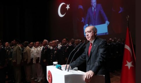 Cumhurbaşkanı Erdoğan“DÜNYANIN EN GÜÇLÜ ORDULARINI, EN BÜYÜK DEVLETLERİNİ KURMUŞ BİR MİLLETİZ