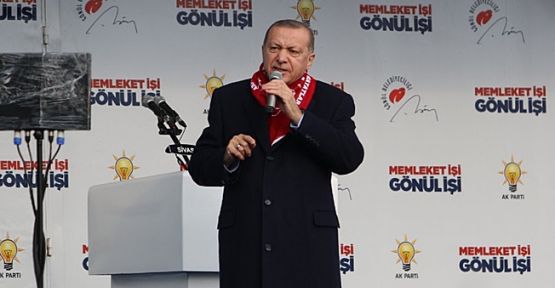 Cumhurbaşkanımız Erdoğan, Sivas mitinginde vatandaşlara hitap etti