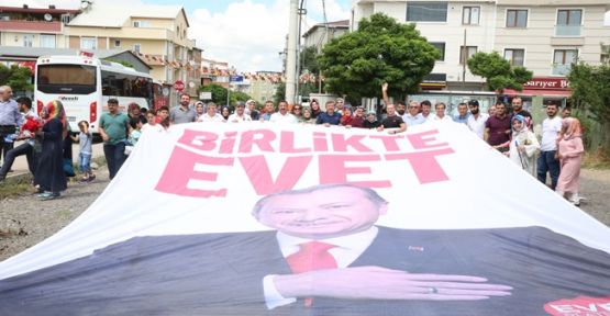 Darıca'da Erdoğan Sevgisi