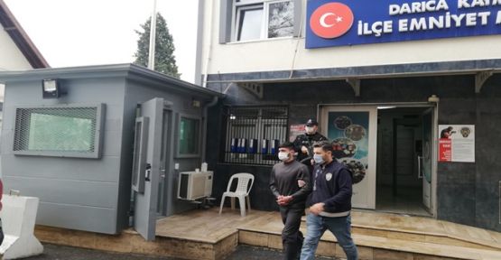 Darıca'da hırsızlık yapan zanlı İstanbul'da yakalandı!