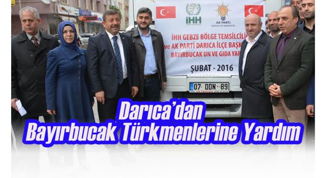 Darıca'dan Türkmenlere Yardım