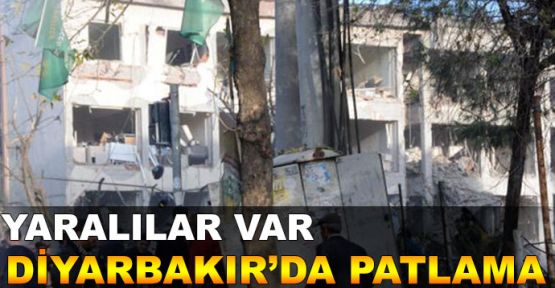  Diyarbakır'da patlama! Yaklaşık 30 yaralı