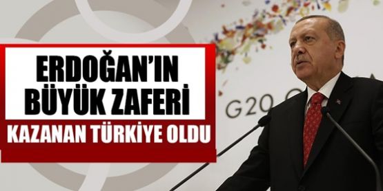  Erdoğan'ın büyük zaferi Kazanan Türkiye oldu 