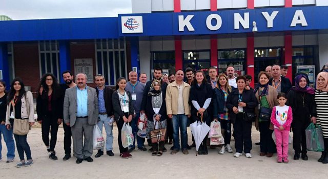  Gazeteciler Konya’yı gezdi