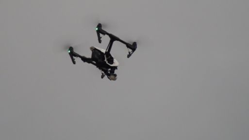 Gebze'de drone ile trafik denetimi