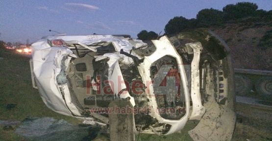  Gebze'de Ölümlü trafik kazası