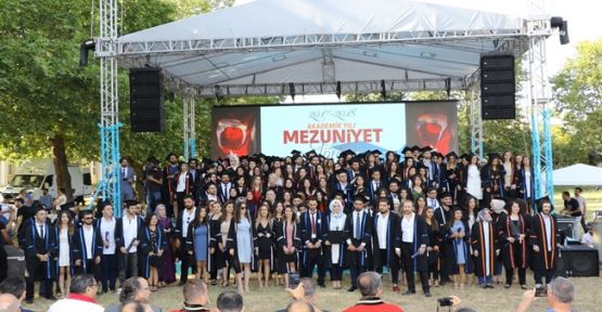 GTÜ 2017-2018 Akademik Yılı Mezunlarını uğurladı