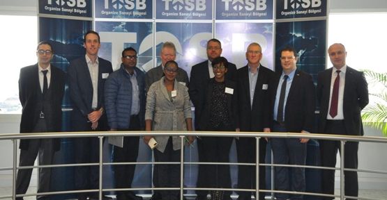Güney Afrika Heyeti TOSB’u  ziyaret etti