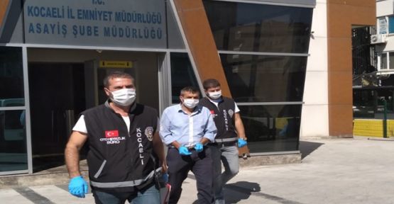 İstanbul'da çaldı Kocaeli'de yakalandı 