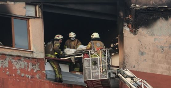  İstanbul’da fabrika yangını :4 Ölü
