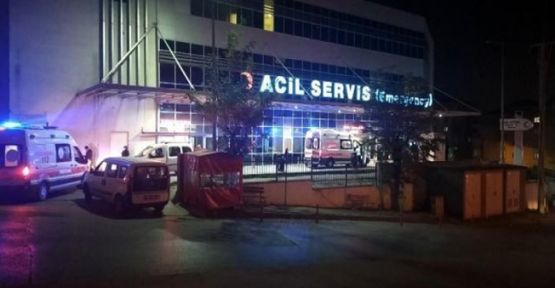 İstinat duvarından düşen Azerbaycan uyruklu kadın yaralandı
