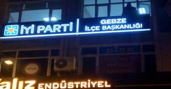 İYİ Parti Gebze teşkilatı binasına taşındı