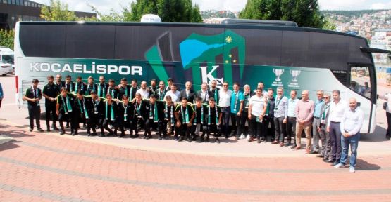  Kocaelispor’a Büyükşehir’den yeni takım otobüsü