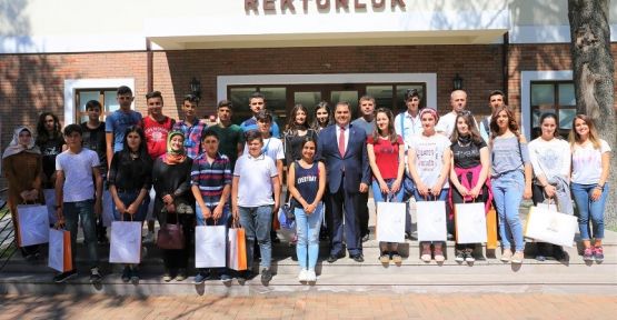 Mardinli öğrenciler GTÜ'ye misafir oldu