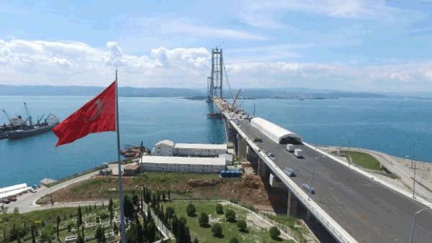 Osmangazi Köprüsü Bayram'da hizmet verecek