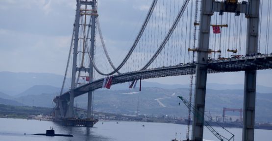Osmangazi Köprüsü’ne yardım 