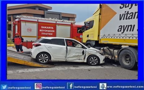  Sapanca'da trafik kazası: 5 yaralı