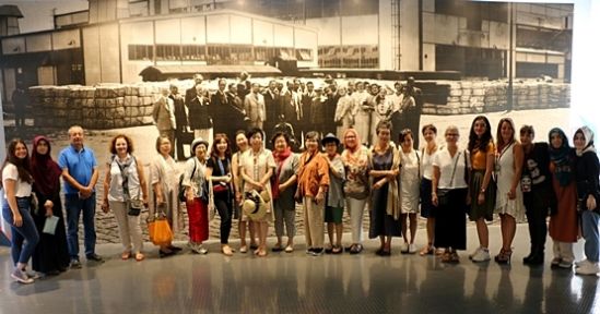 Seka Kağıt Müzesi, yabancı misafirleri ağırladı