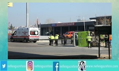Tanker ile halk otobüsü çarpıştı: 25 yaralı