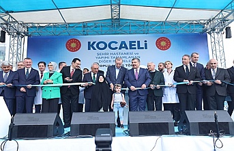 Cumhurbaşkanı Erdoğan Kocaeli Şehir Hastanesi'nin açılışını gerçekleştirdi