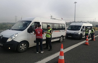 Kocaeli'de trafik denetimlerinde 533 araç trafikten men edildi