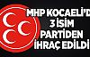  MHP Kocaeli'de 3 isim partiden ihraç edildi