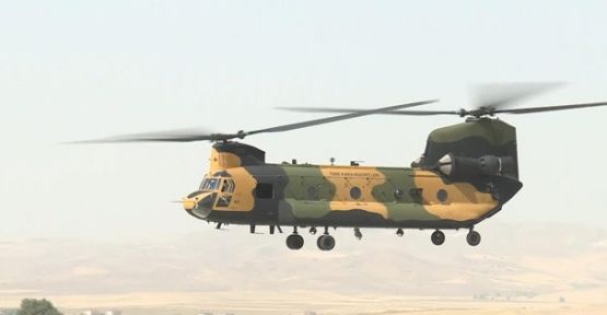 Türkiye'ye 4 Chinook helikopteri teslim edildi
