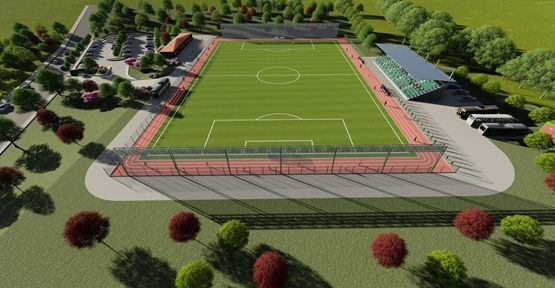 Yuvacık’a modern futbol sahası