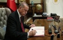 Erdoğan'dan kritik imza