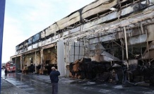  Fabrika yangınında büyük hasar