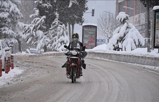 Kocaeli'de motokuryelere kar yasağı